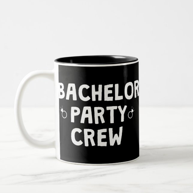 TAZA BICOLOR BACHELOR PARTY CREW (Izquierda)