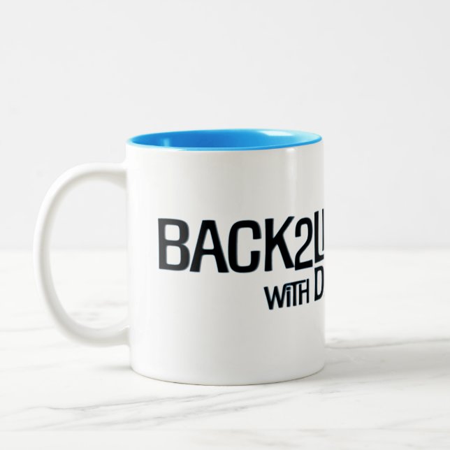 Taza Bicolor Back2Levittown Mug (Izquierda)