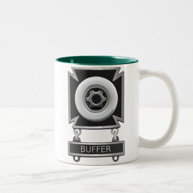 Taza Bicolor Badge del controlador del búfer (Derecha)