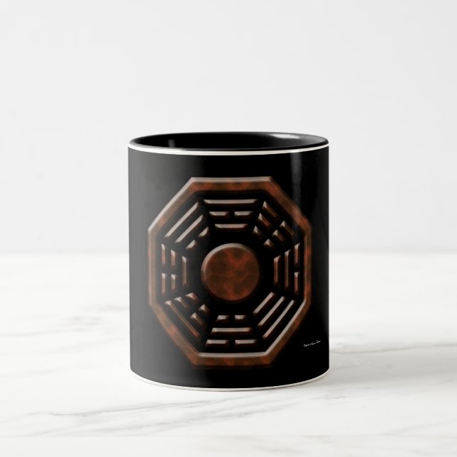 Taza Bicolor Bagua Mug (Centro)