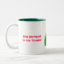 Taza Bicolor Bah No Humbug Mug
