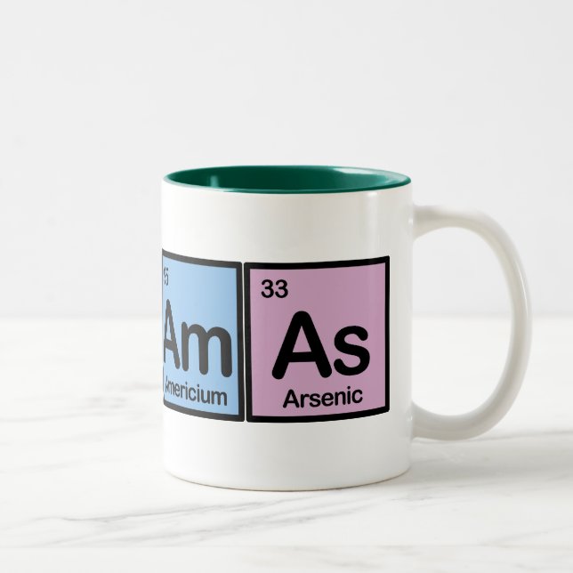 Taza Bicolor Bahamas hicieron de elementos (Derecha)