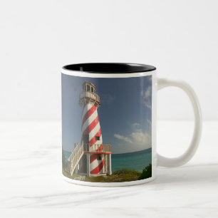 Taza Bicolor BAHAMAS, Isla de Gran Bahama, lado este: Pueblo
