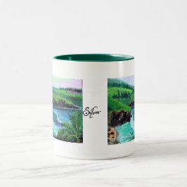 Taza Bicolor bahía de Honolua 1