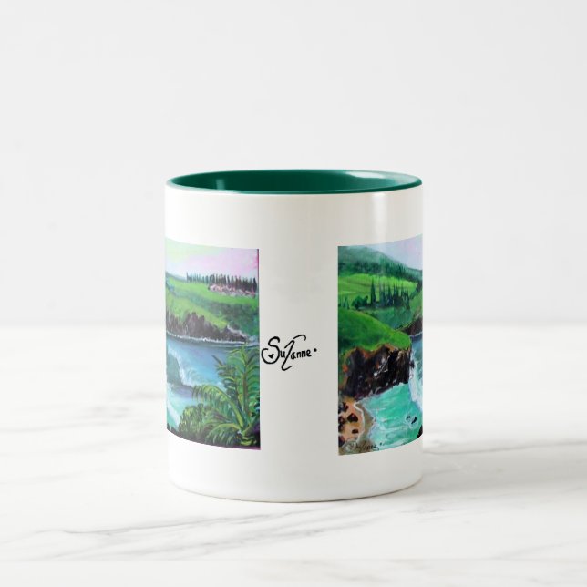 Taza Bicolor bahía de Honolua 1 (Centro)