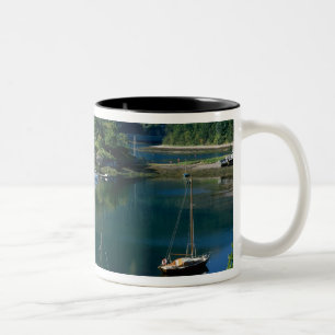 Taza Bicolor Bahía de los Obispos, Loch Leven, Ballachullish,