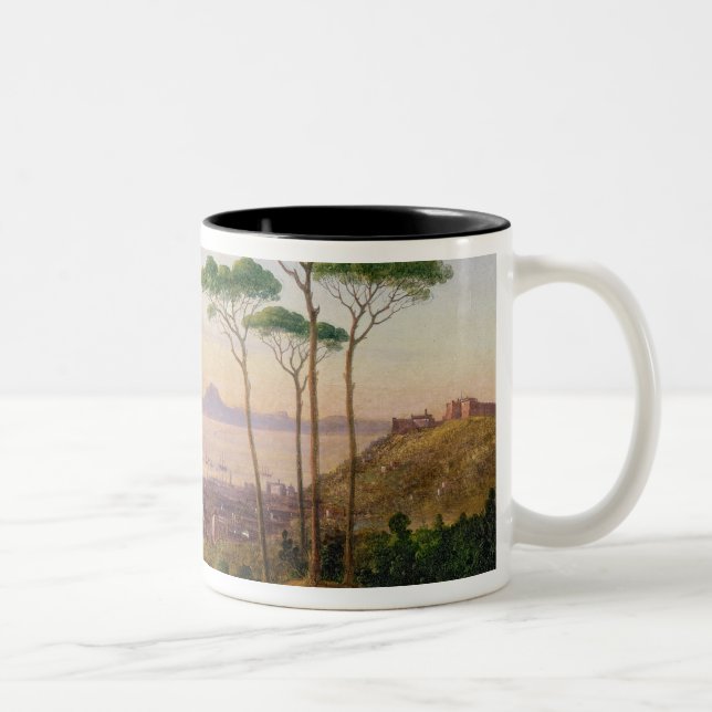 Taza Bicolor Bahía de Nápoles (Derecha)