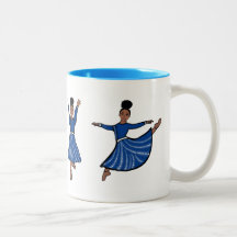 Bailarín de diamantes azul #1