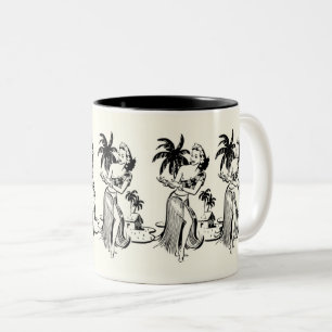 Taza Bicolor Bailarina hawaiana: Entusiastas de la cultura isle