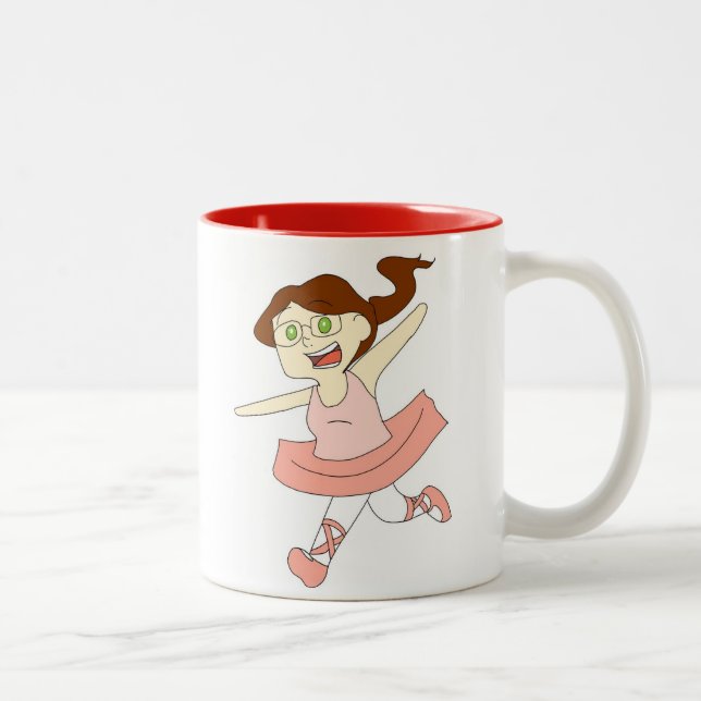 Taza Bicolor Baile arriba (Derecha)