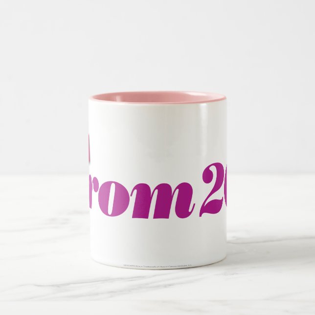 Taza Bicolor Baile de fin de curso 2011 - Púrpura (Centro)