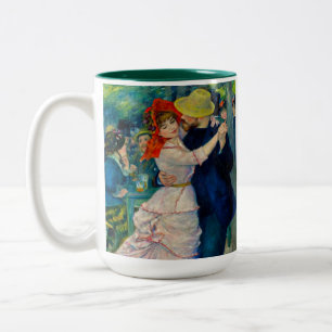 Taza Bicolor Baile en Bougival Pierre Renoir