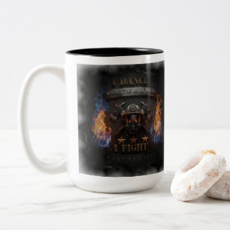 Taza Bicolor Bailo Donde El Diablo Camina 🔥