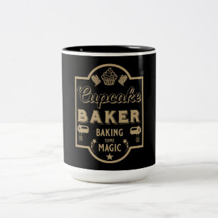 Taza Bicolor Baker maestro de pasteles