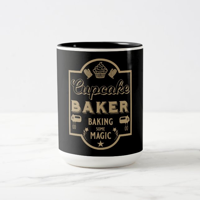 Taza Bicolor Baker maestro de pasteles (Centro)