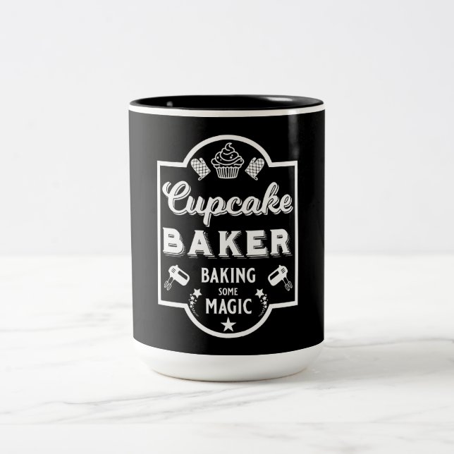 Taza Bicolor Baker maestro de pasteles (Centro)