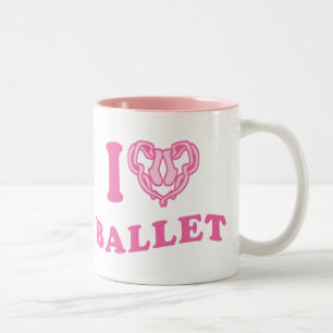 Taza Bicolor Ballet del corazón
