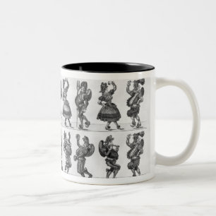 Taza Bicolor Ballet del Polichinelles