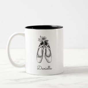 Taza Bicolor Ballet Shoes Hand Drake