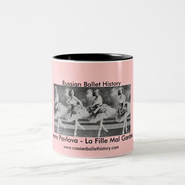 Taza Bicolor Ballets Russes Pavlova (Centro)