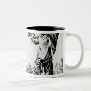 Taza Bicolor Balli de Sfessania, c.1622