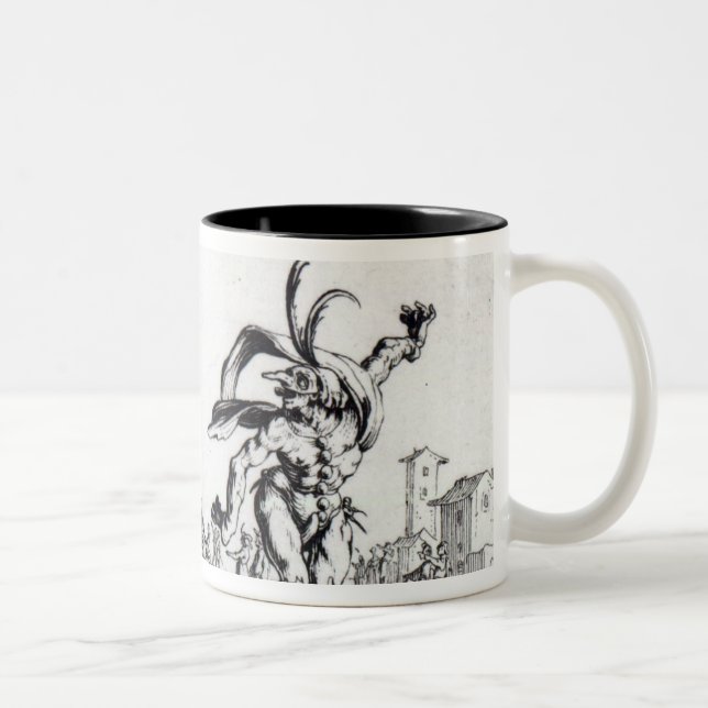 Taza Bicolor Balli de Sfessania, c.1622 (Derecha)