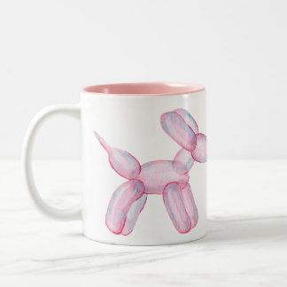 Taza Bicolor Balloon Dog Mug