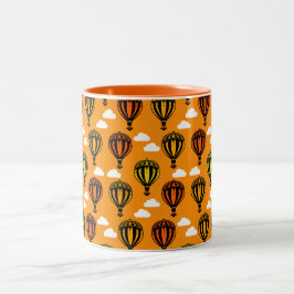 Taza Bicolor Balón de aire caliente Patentado