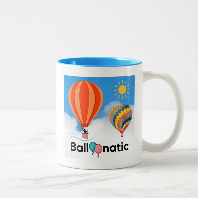 Taza Bicolor Balonático - El balonista (Derecha)