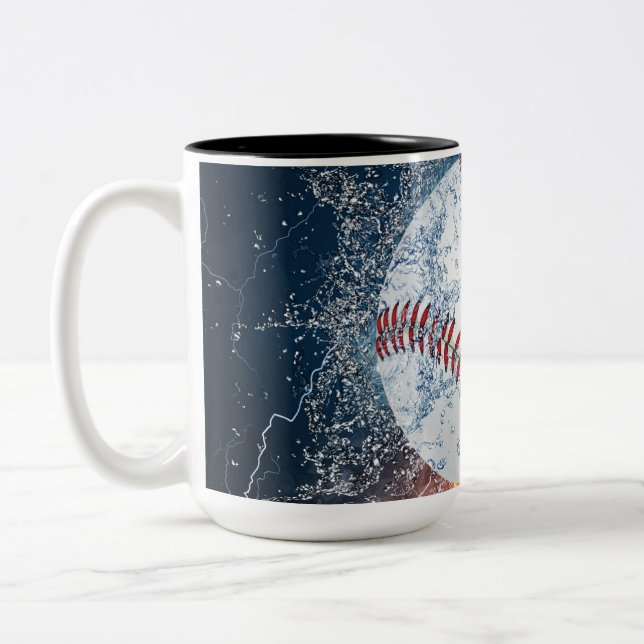 Taza Bicolor Baloncesto (Izquierda)