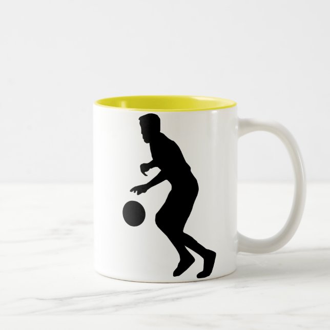 Taza Bicolor Baloncesto de goteo (Derecha)