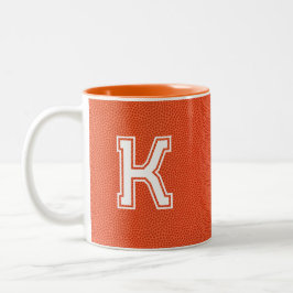 Taza Bicolor Baloncesto Personalizado