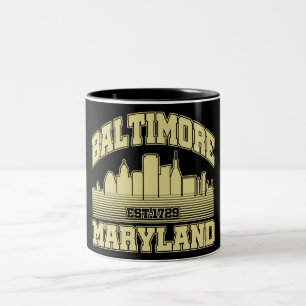 Taza Bicolor Baltimore, Maryland