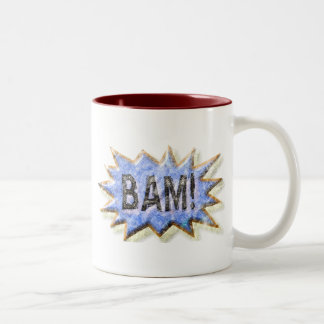 Taza Bicolor ¡BAM! Delantal apenado de Emeril de la mirada