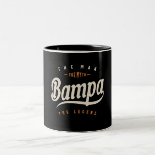 Taza Bicolor Bampa La leyenda del mito masculino graciosa