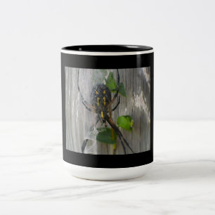 Taza Bicolor Banana Spider
