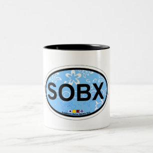 Taza Bicolor Bancos externos meridionales