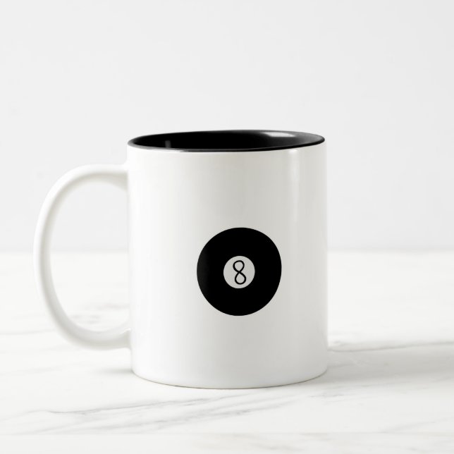 Taza Bicolor Banda de billar (Izquierda)