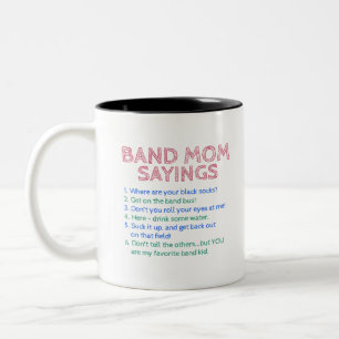 Taza Bicolor Banda de Marcha - Mamá dice