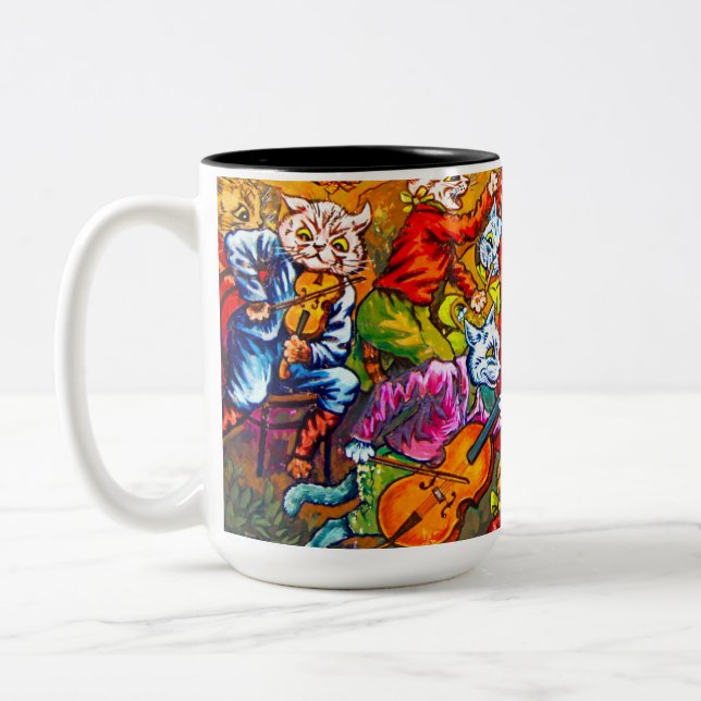 Taza Bicolor Banda musical de Cat (Izquierda)