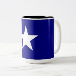 Taza Bicolor Bandera azul Bonnie