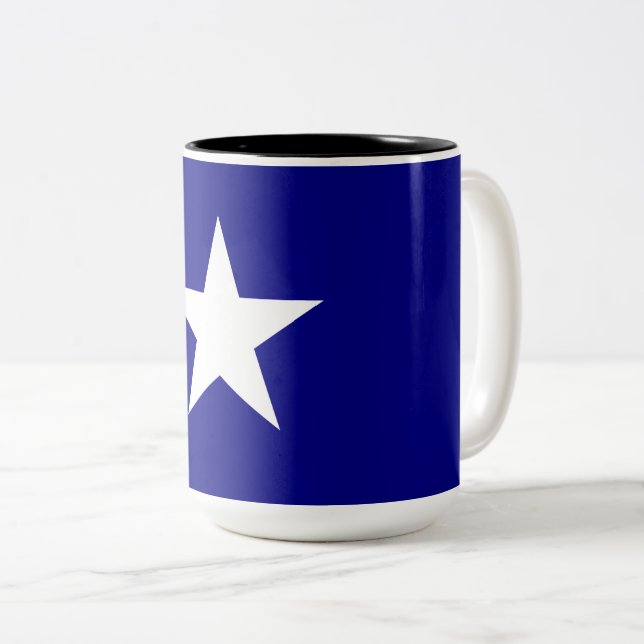 Taza Bicolor Bandera azul Bonnie (Anverso derecho)