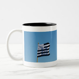 Taza Bicolor Bandera bretona