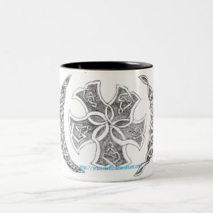 Taza Bicolor Bandera celta