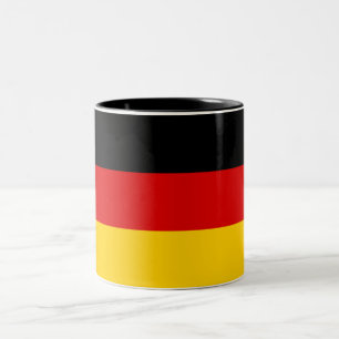 Taza Bicolor Bandera de Alemania