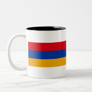 Taza Bicolor Bandera de Armenia