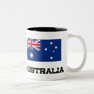 Taza Bicolor Bandera de Australia