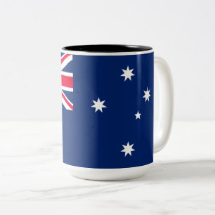 Taza Bicolor Bandera de Australia