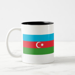 Taza Bicolor Bandera de Azerbaiyán