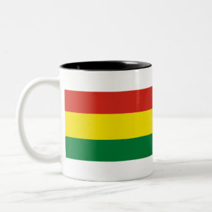 Taza Bicolor Bandera de Bolivia